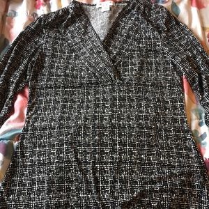3/4 sleeve Liz Claiborne blouse
